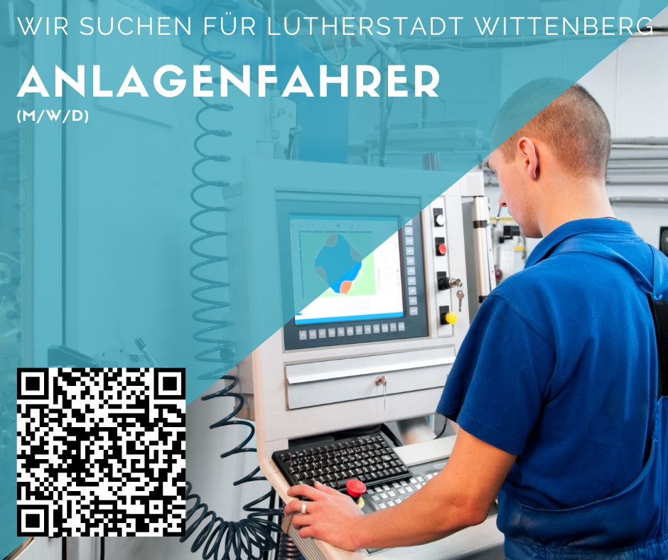 Anlagenfahrer (m/w/d) für Lutherstadt Wittenberg gesucht 
