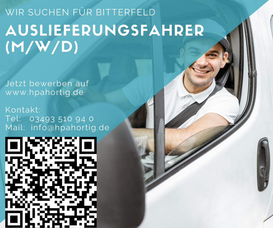 Auslieferungsfahrer (m/w/d) für Lebensmittel - Bitterfeld
