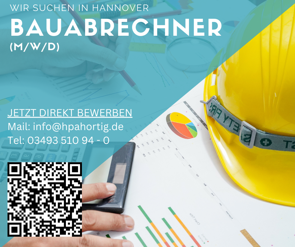 Bauabrechner (m/w/d) in Hannover gesucht- 