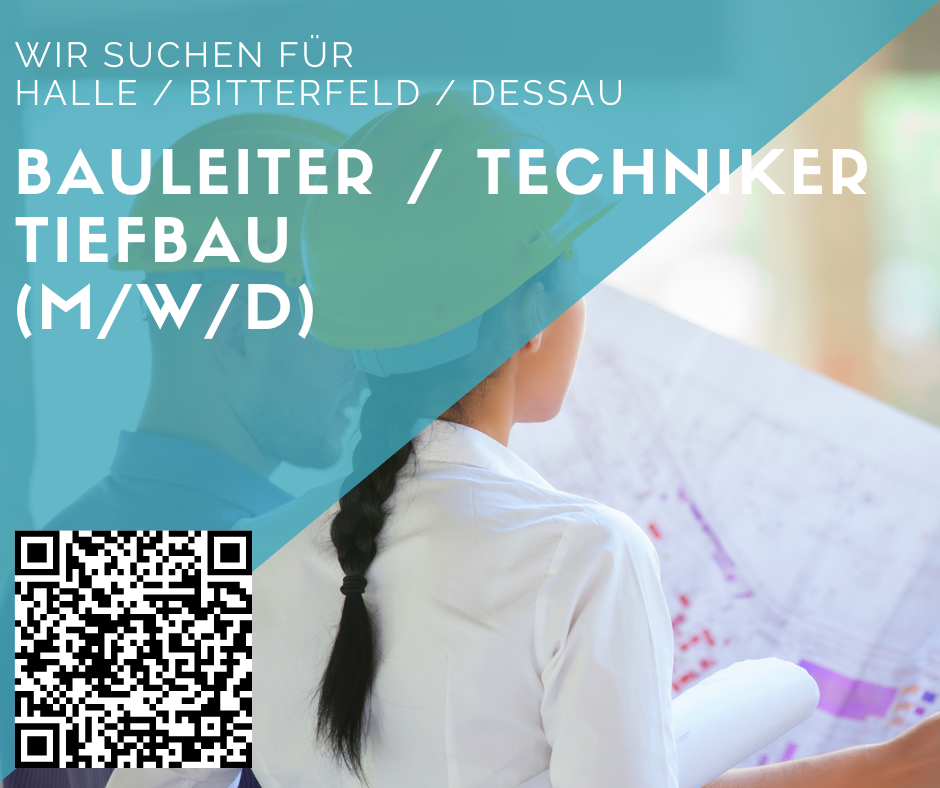 Abteilungsleiter / Bauleiter - Tiefbau (m/w/d) gesucht