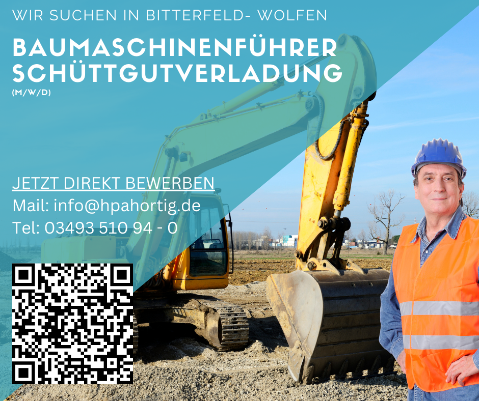 Baumaschinenführer (m/w/d) für die Schüttgutverladung - Halle (Saale)