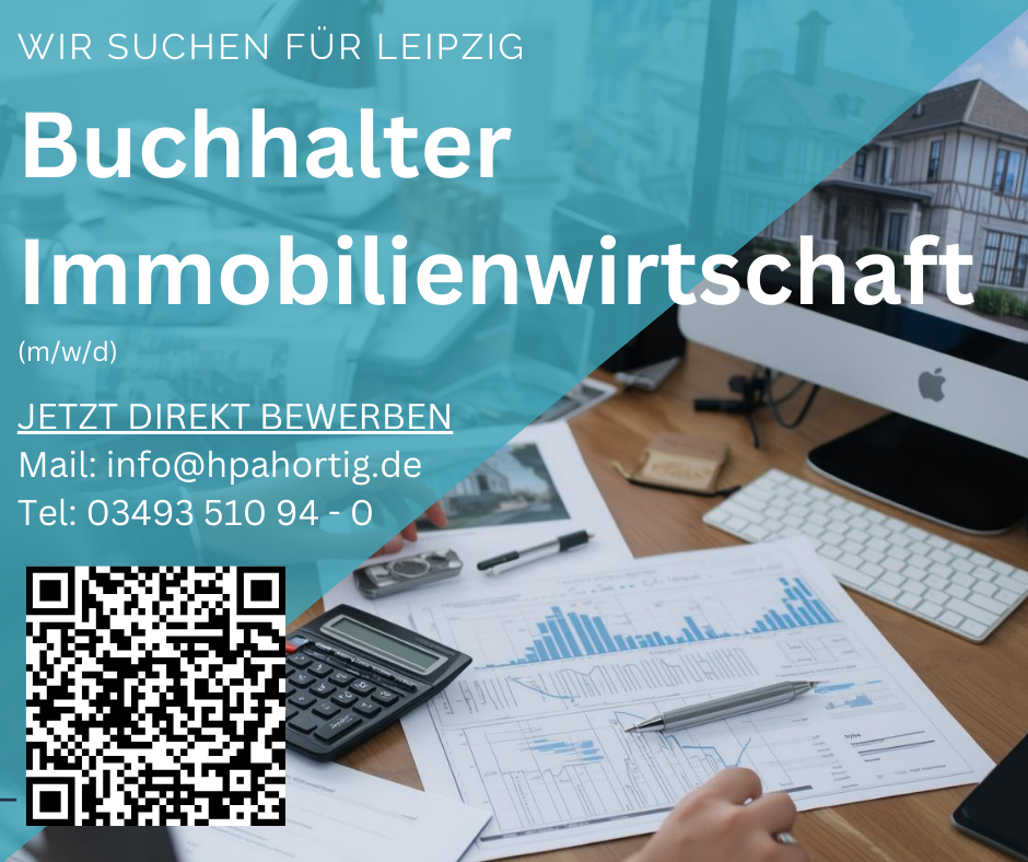 Buchhalter (m/w/d) Immobilienwirtschaft TZ / VZ / HomeOffice - ab 4.000 €