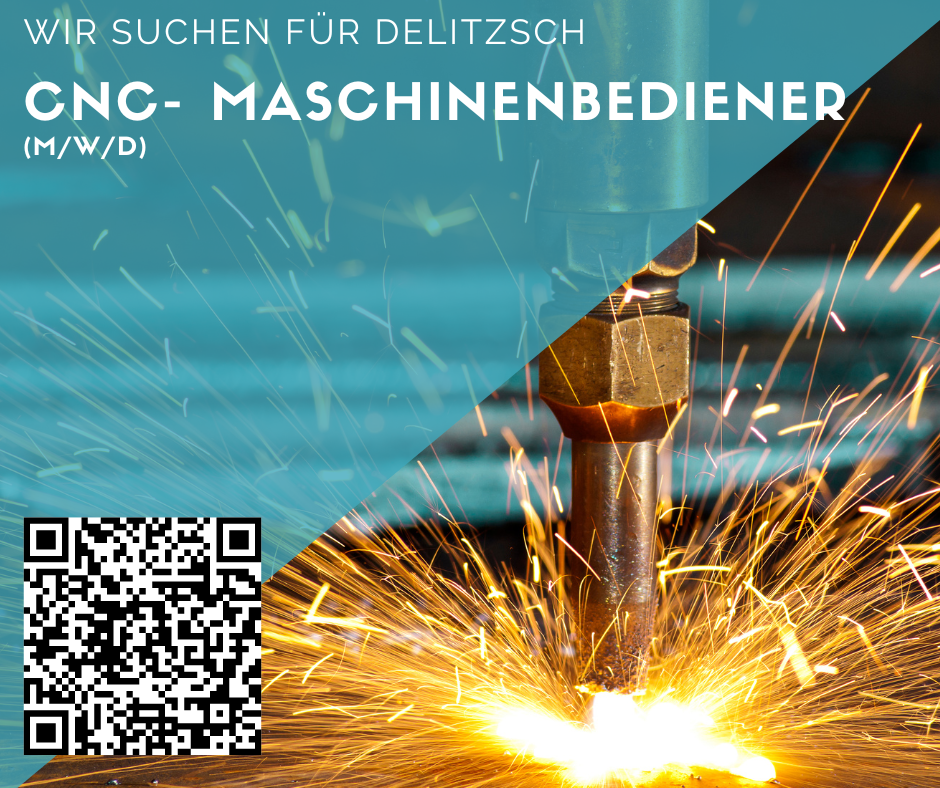 CNC- Maschinenbediener (m/w/d) für Delitzsch gesucht - ab 2.200,00 €