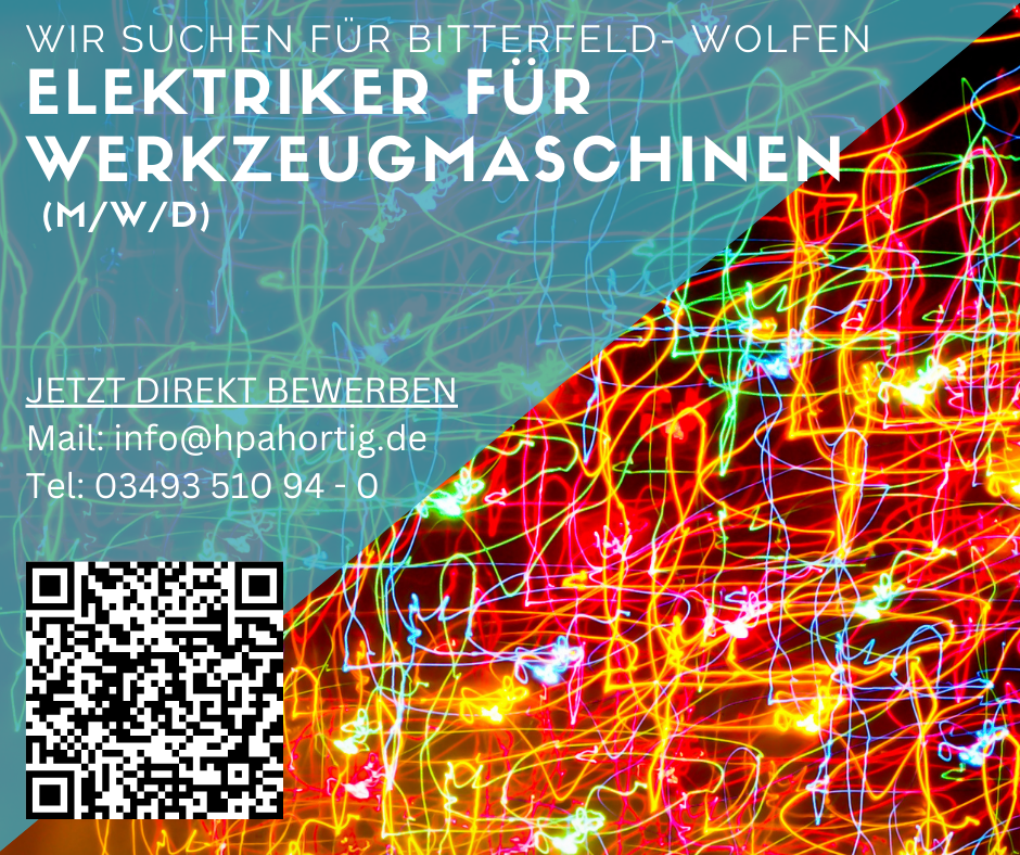 Elektriker (m/w/d) für Werkzeugmaschinen - ab 18 €