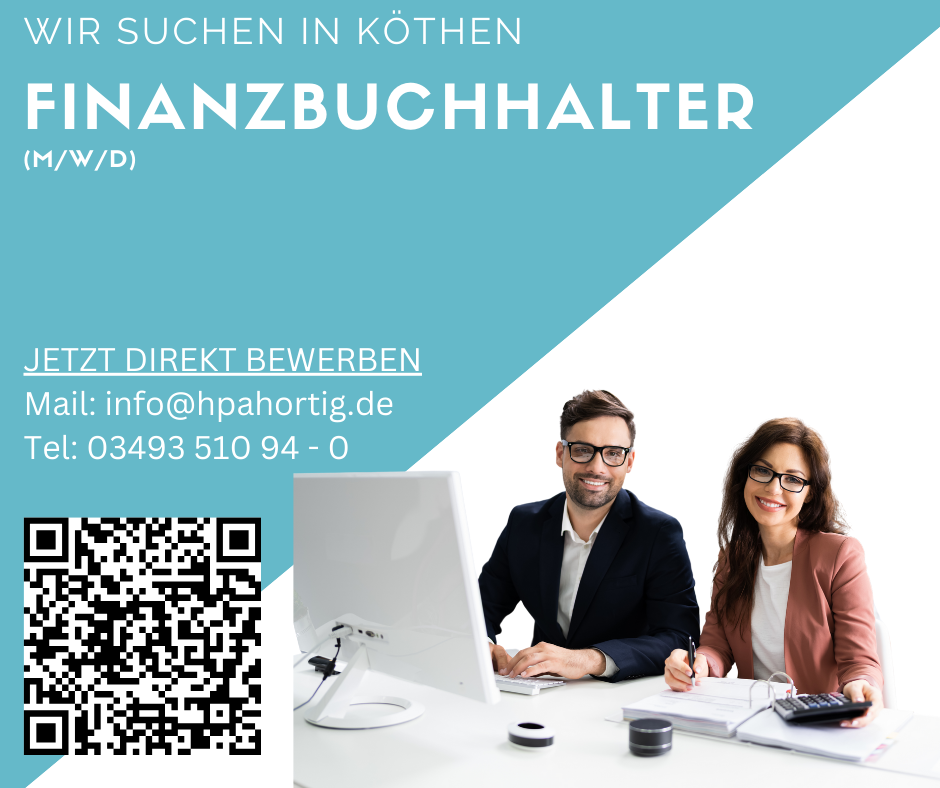 Finanzbuchhalter (m/w/d) für Industrieunternehmen gesucht - Köthen