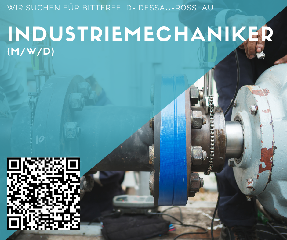 Industriemechaniker (m/w/d) - Wartung / Instandhaltung - Dessau - 16 - 20 €/h