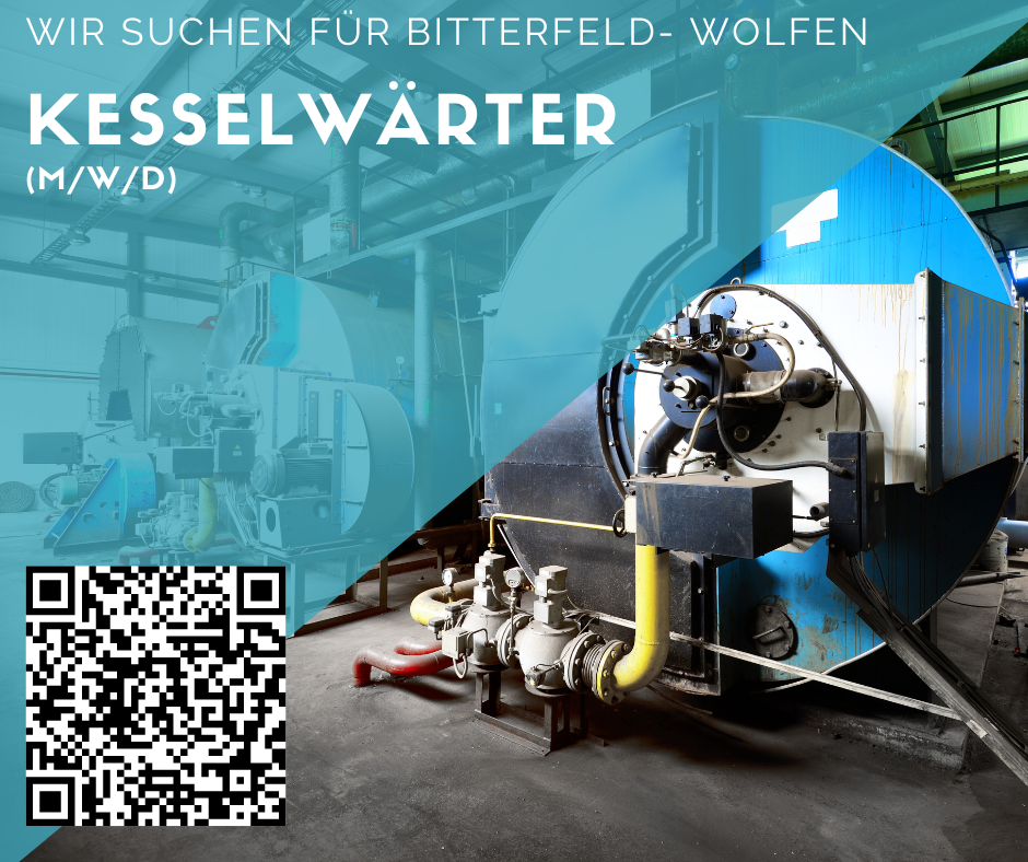 Kesselwärter (m/w/d) für Bitterfeld- Wolfen gesucht 