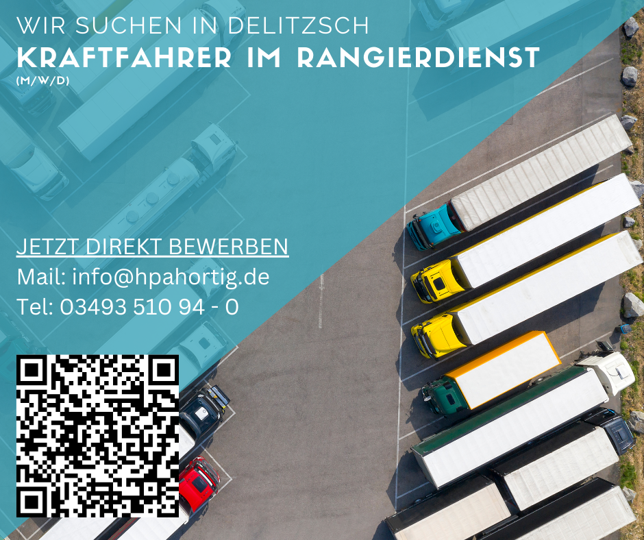 Kraftfahrer (m/w/d) im Rangierdienst - Delitzsch - ab 2.800 €