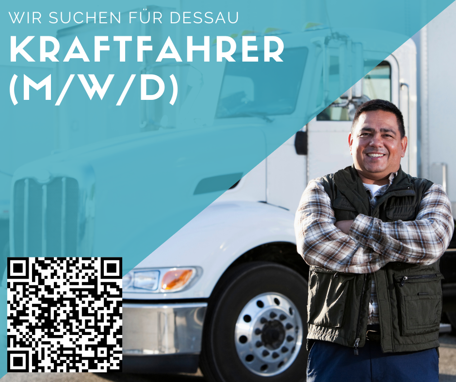 Kraftfahrer/in (Sattelzug) für Dessau gesucht- ab 1700,00 € netto 