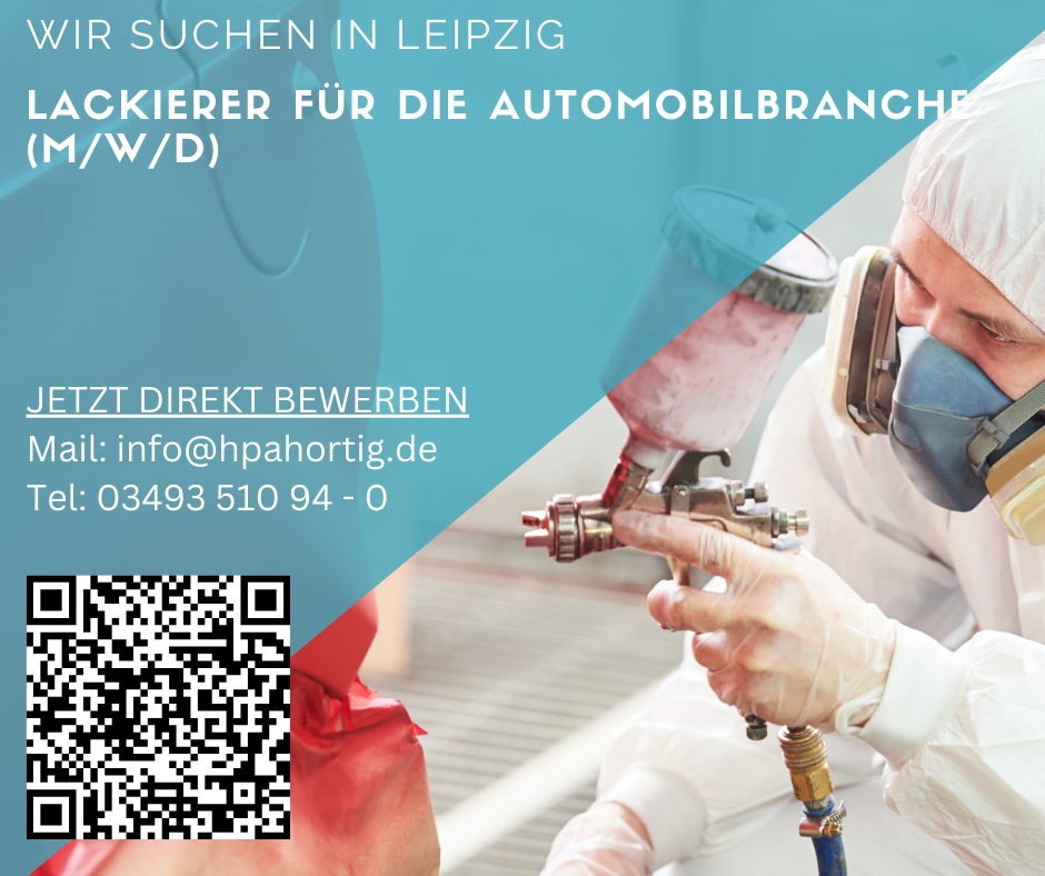Lackierer (m/w/d) für die Automobilproduktion gesucht- Leipzig-