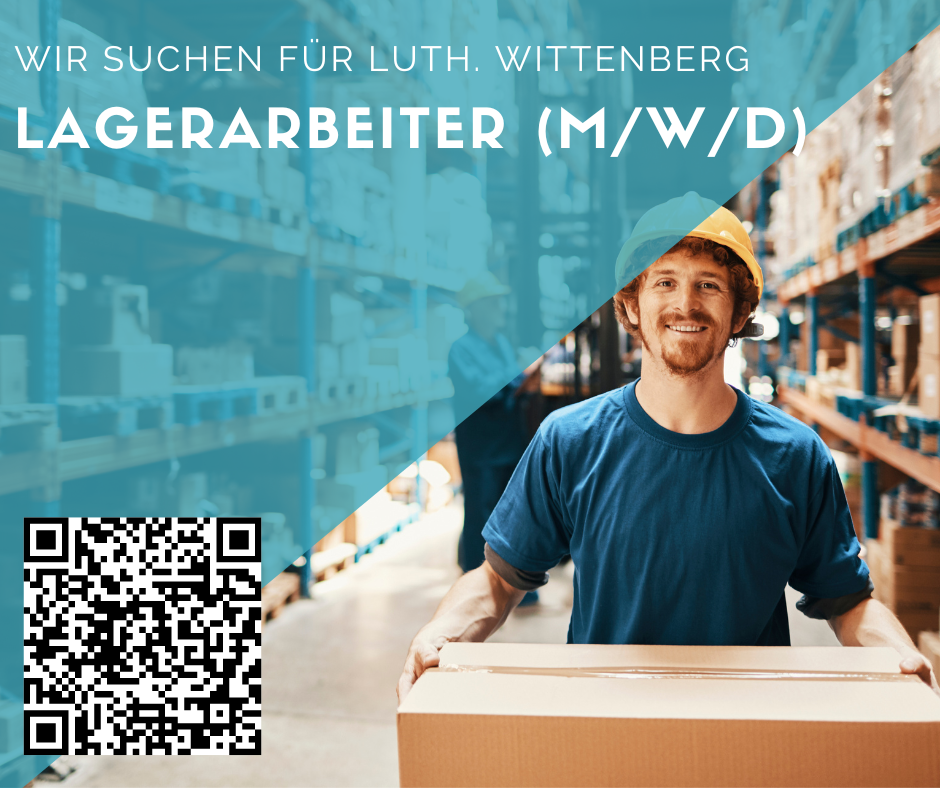 Lagerarbeiter (m/w/d) für Wittenberg gesucht - ab 14,50 €