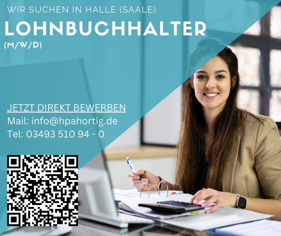 Lohnbuchhalter (m/w/d) für Halle (Saale) gesucht 