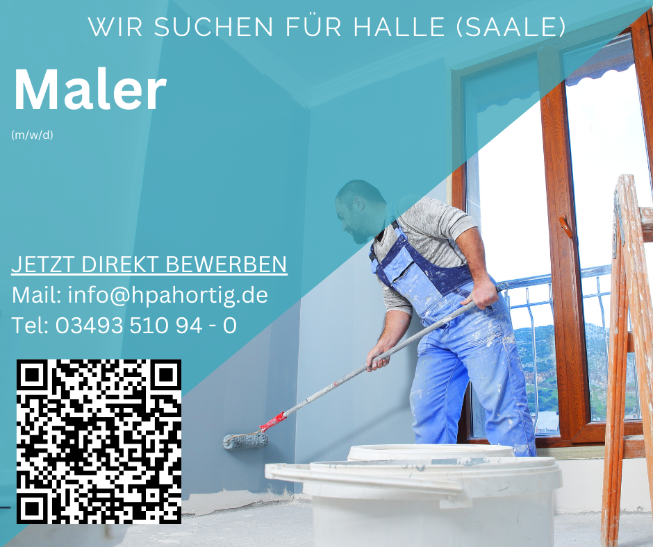 Maler / Mitarbeiter Wohnungssanierung (m/w/d) Halle - ab 18,00 €