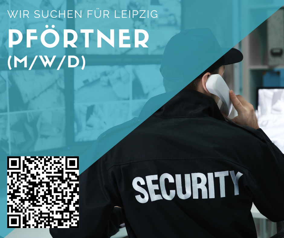 Pförtner/in für Leipzig gesucht 
