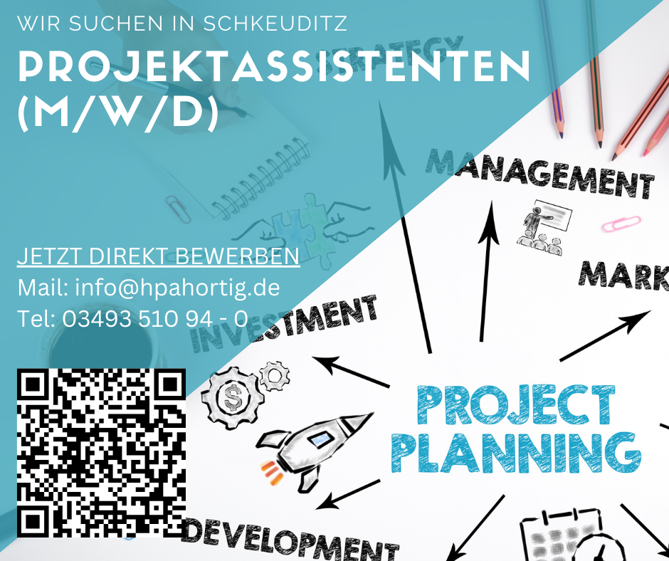 Projektassistenten (m/w/d) in Teilzeit für Schkeuditz gesucht 
