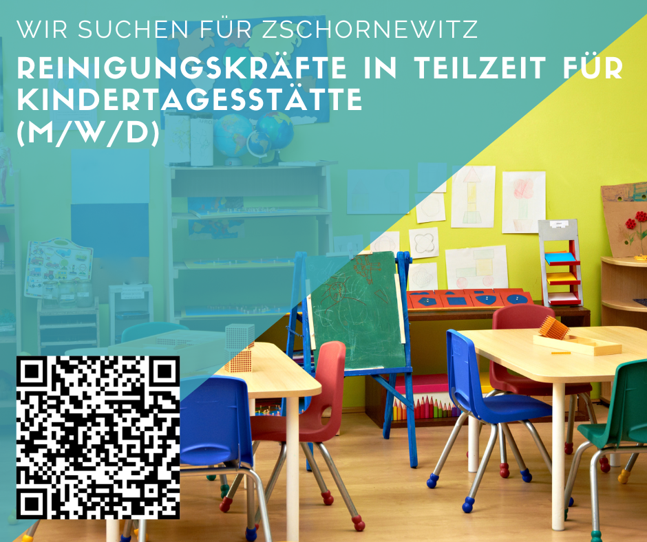 Reinigungskräfte (m/w/d) für die Reinigung einer Kindertagesstätte gesucht 