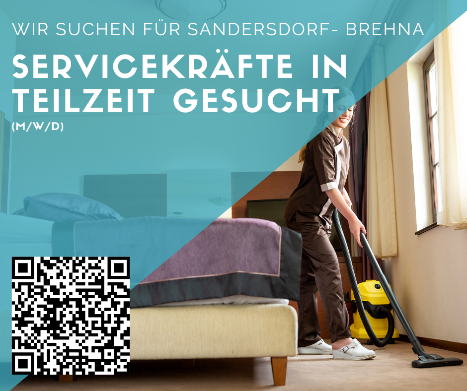 Servicekräfte (m/w/d) in Teilzeit für Sandersdorf- Brehna gesucht 