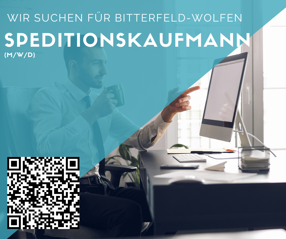Speditionskaufmann (m/w/d) Bitterfeld - ab 3.000 € - flex. Arbeitszeiten