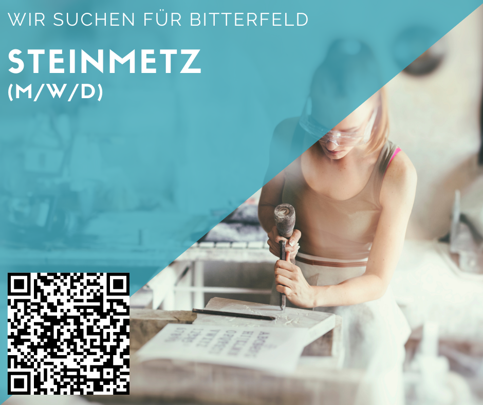 Steinmetz / Helfer Steinbearbeitung (m/w/d) - Bitterfeld - ab 15 €