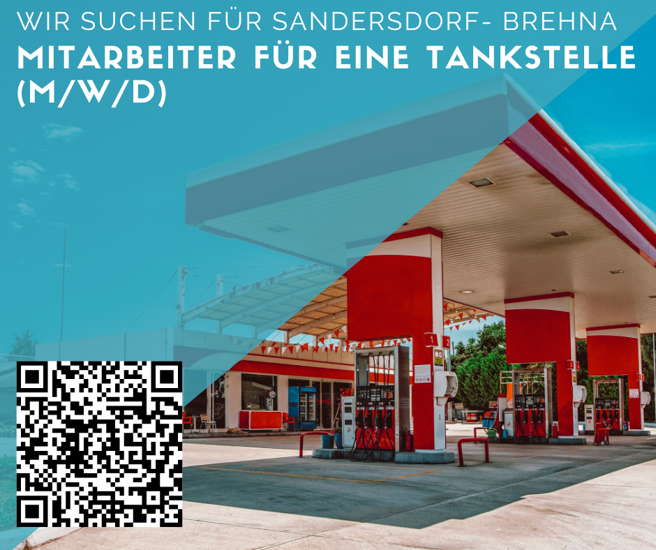 Mitarbeiter (m/w/d) für Tankstelle in Sandersdorf- Brehna gesucht 