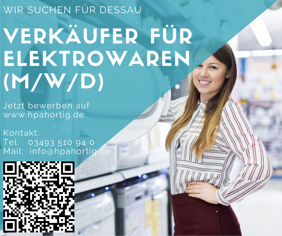 Verkaufsberater Elektrowaren (m/w/d) - Dessau