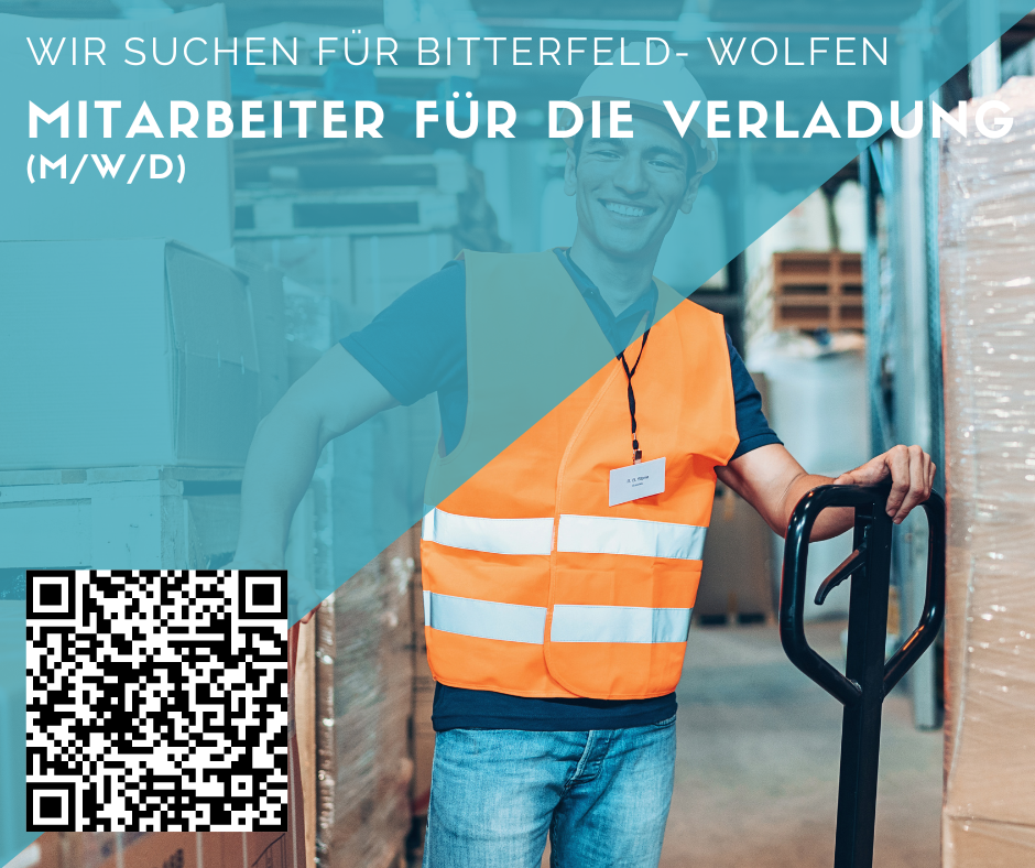Mitarbeiter/in für die Verladung in Bitterfeld-Wolfen gesucht - ab 15,20 €
