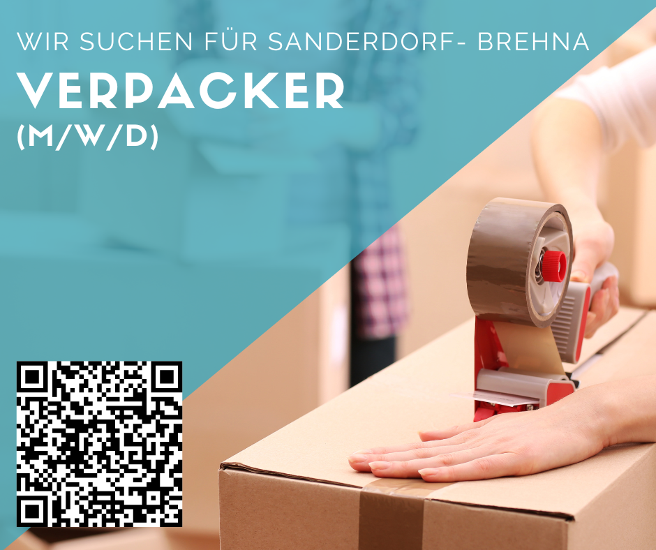 Verpacker/ Verpackerinnen in Sandersdorf- Brehna gesucht 
