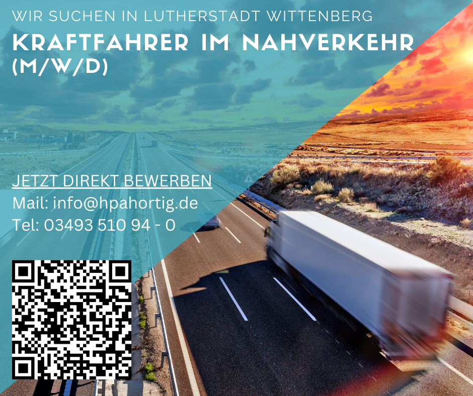 Kraftfahrer (m/w/d)  im Nahverkehr für Lutherstadt Wittenberg gesucht 