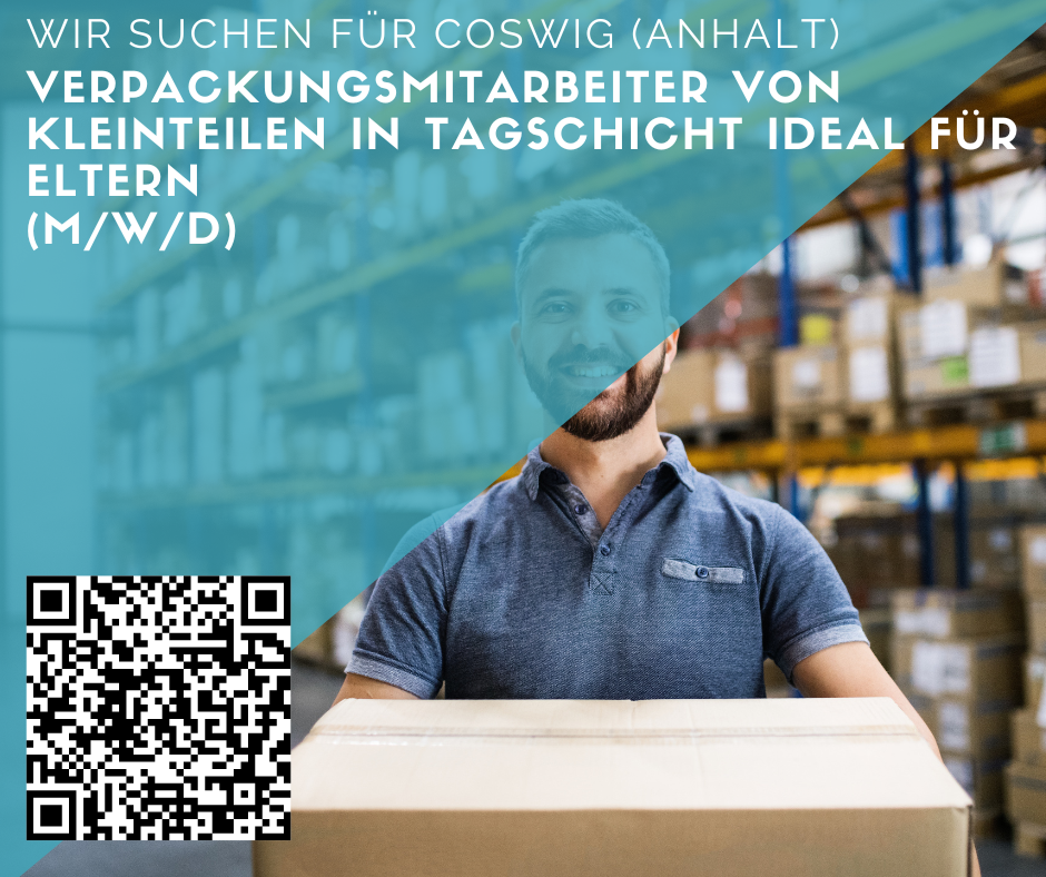Verpackungsmitarbeiter/innen von Kleinteilen in Tagschicht- ideal für Eltern!