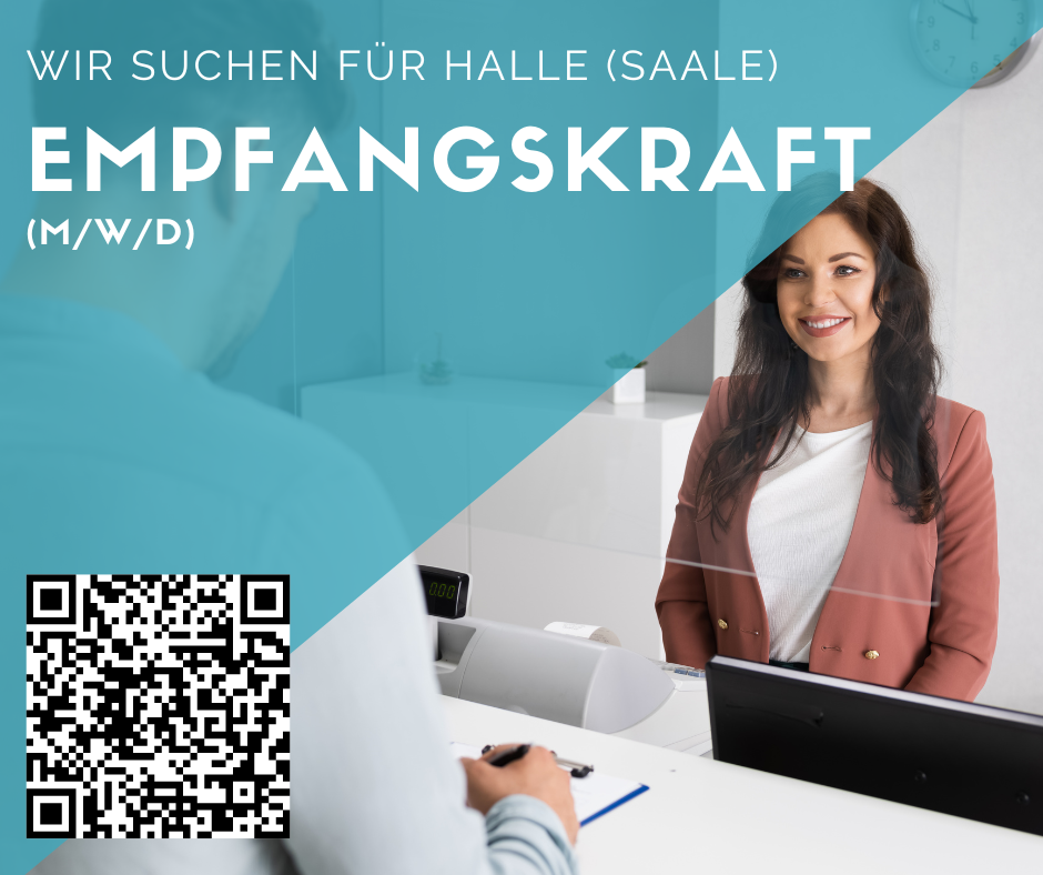Empfangskräfte (m/w/d) für Halle (Saale) gesucht  