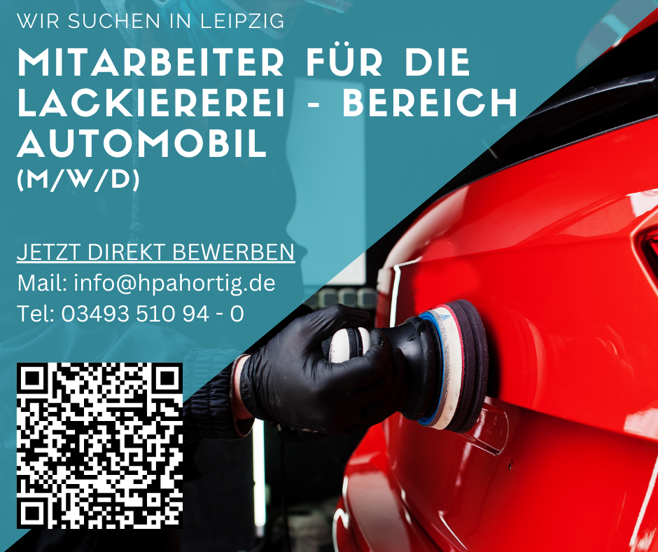 Mitarbeiter für die Lackiererei - Automobilbranche - in Leipzig 