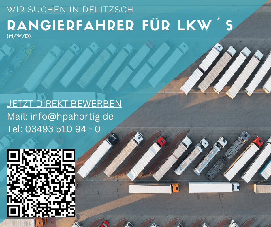 Rangierfahrer für LKW´s gesucht in Delitzsch 