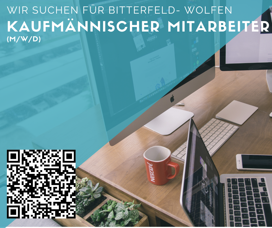 Kaufmännische Mitarbeiter (m/w/d) für Bitterfeld- Wolfen gesucht 