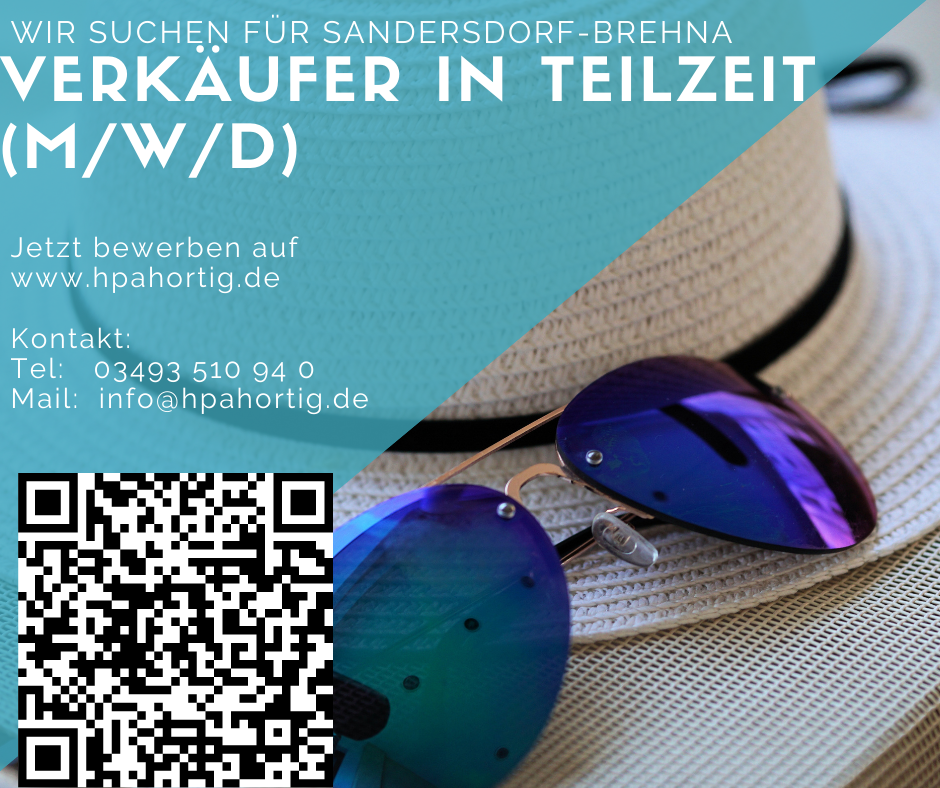 Verkäufer/in von Accessoires in Teilzeit für Sandersdorf-Brehna gesucht